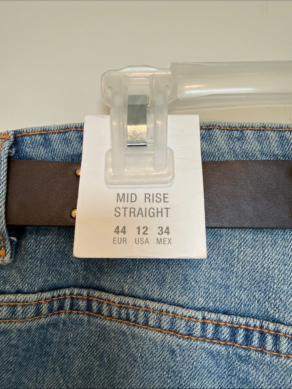 Zara Women’s Light Blue Straight-Leg Jeans - Picture 8 of 16